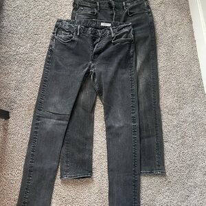 All Saints Charcoal Skinny Jeans Bundle